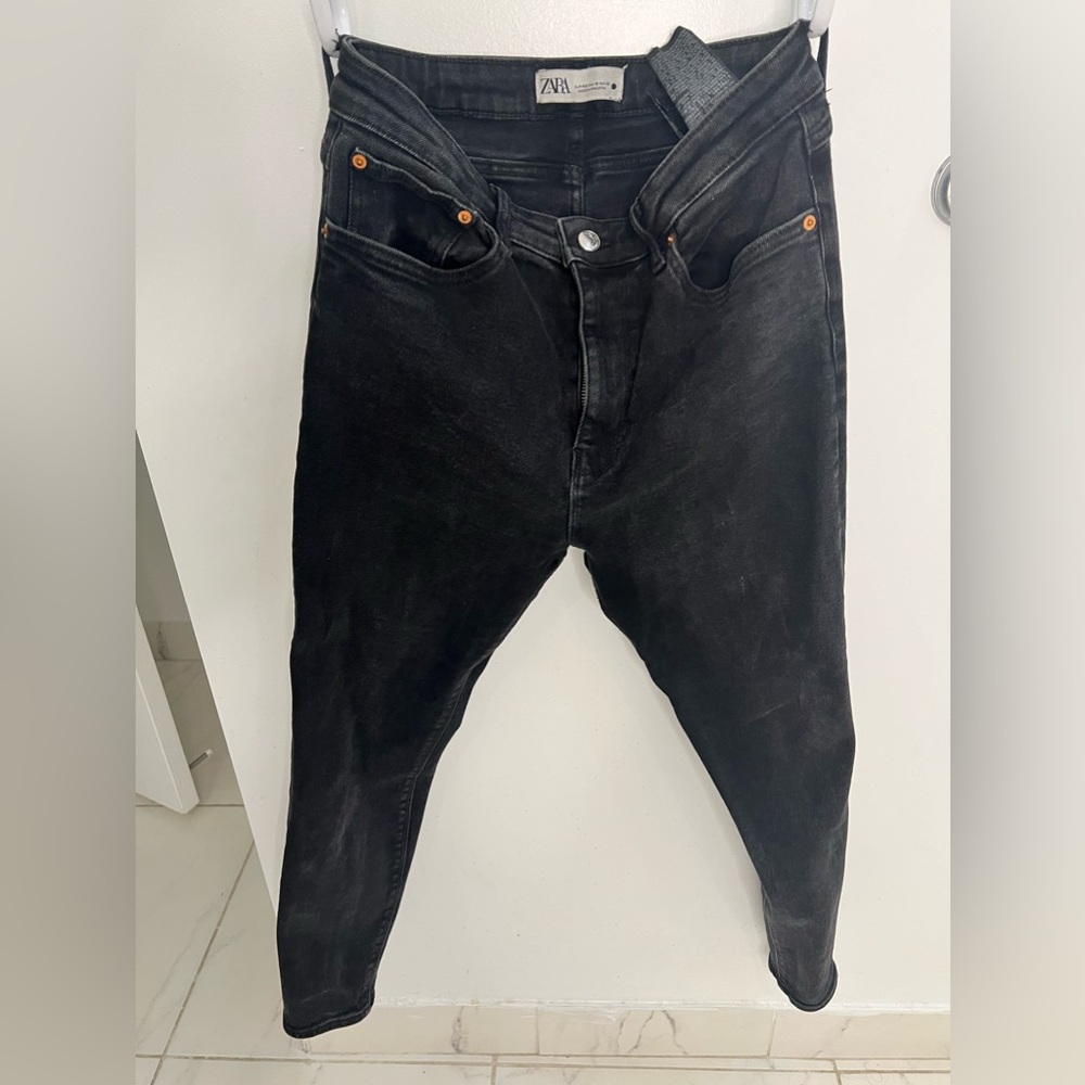 Zara black skinny jeans